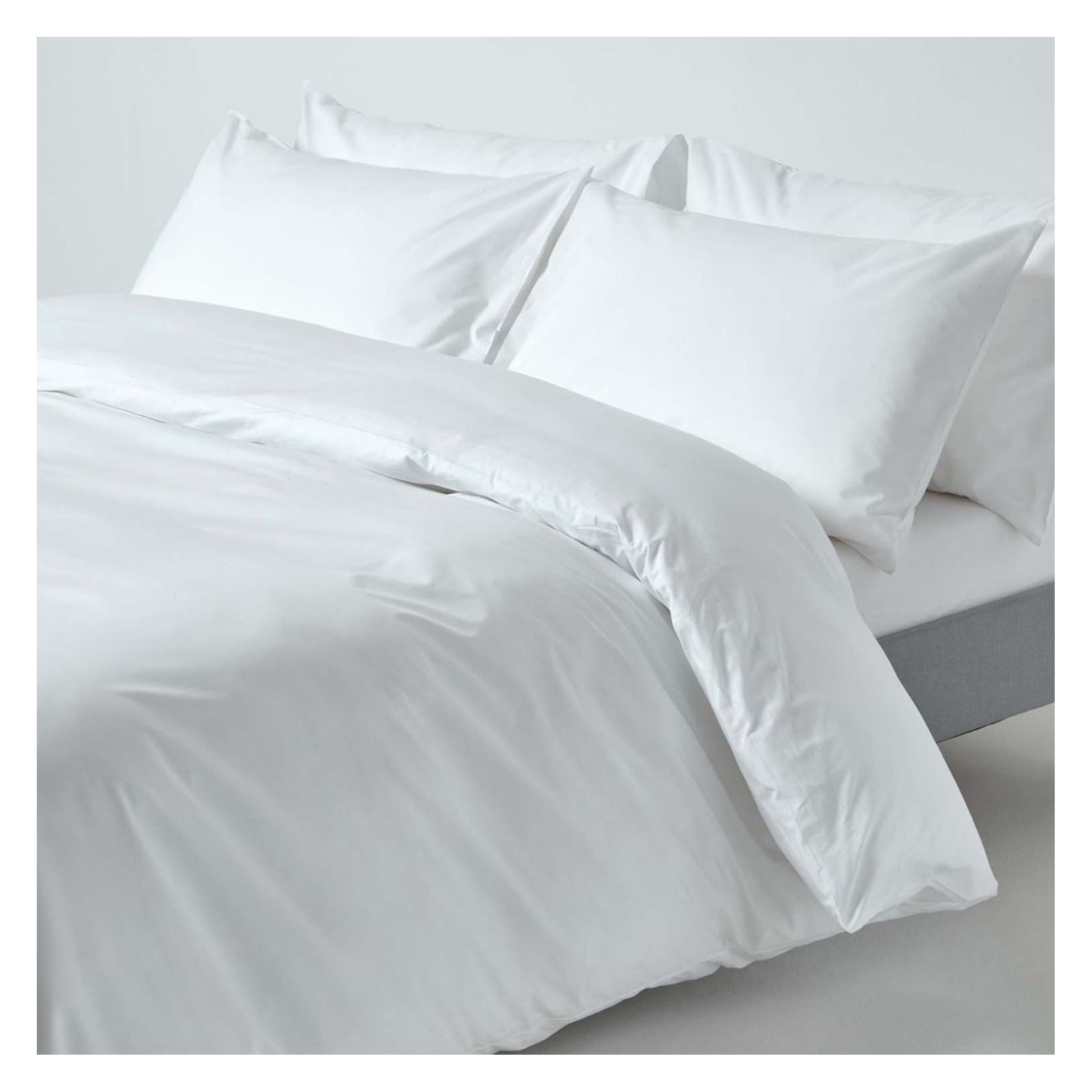 White single duvet deals cover